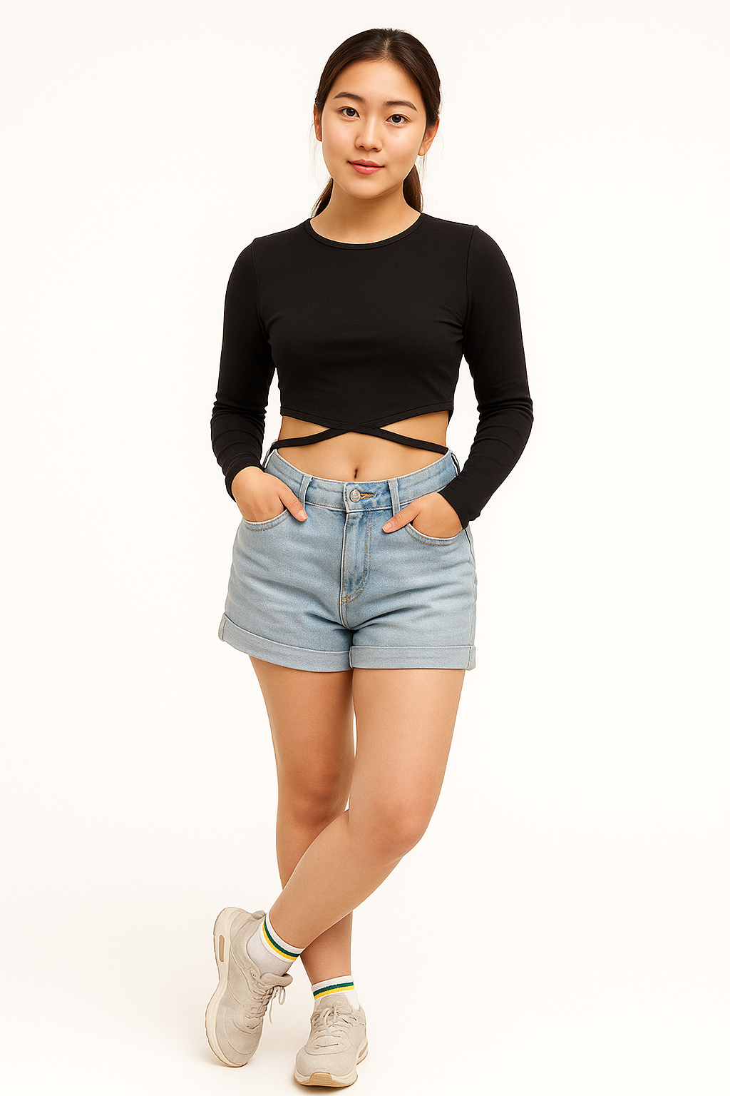 Single Female Pose 6